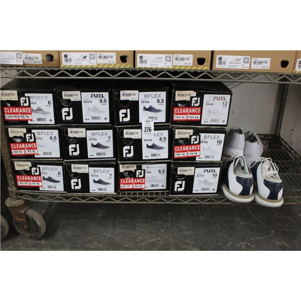 14-Foot Joy Golf Shoes - NEW - 14 X $