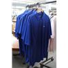 Image 1 : 25-Meadows Blue Golf Polos - 25 X $
