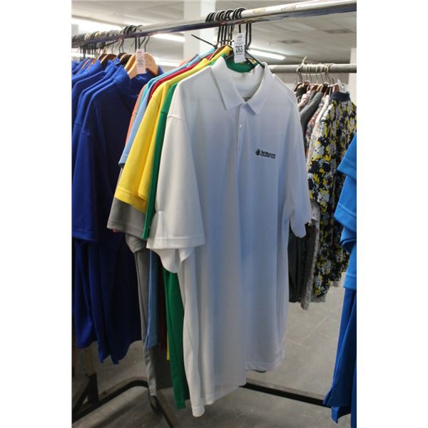 9-Meadows Asst. Men's Golf Polos - 9 X $