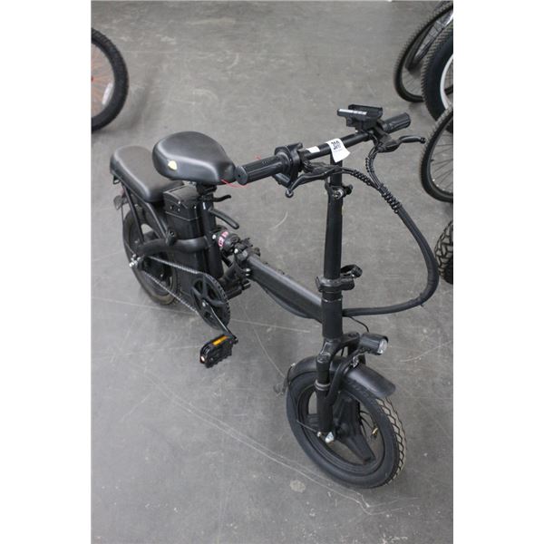 Black E Bike - Condition Unknown