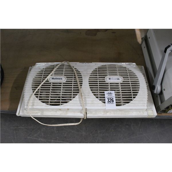 Holmes Window Dual Exhaust Fan