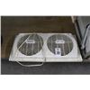 Image 1 : Holmes Window Dual Exhaust Fan