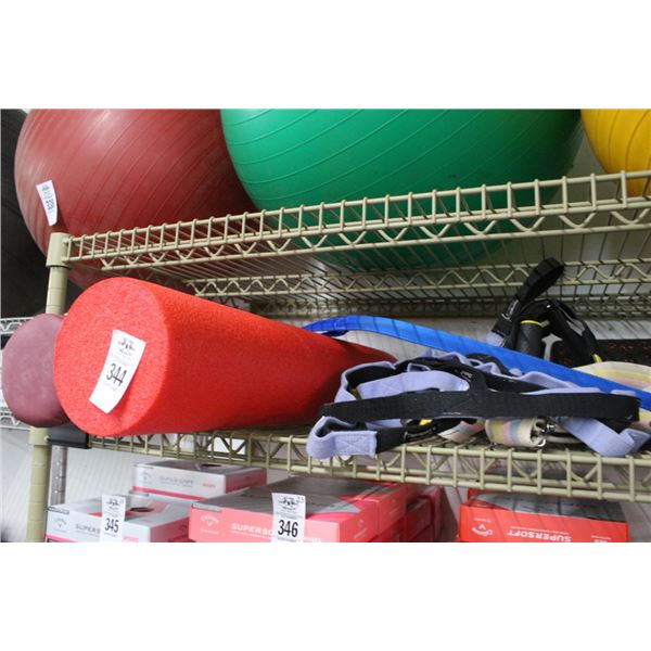 Exercise Weight Balls, Bolsters, Stretch Exercisers