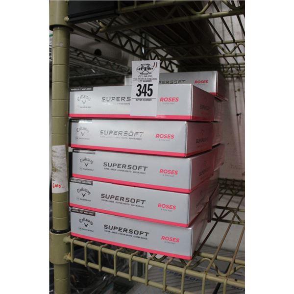 11-Callaway Super Soft Pink Golf Balls - Dozen - 11 X $