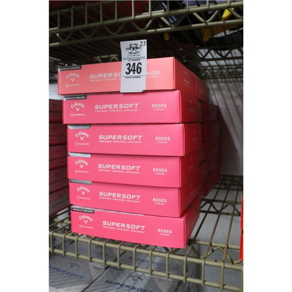 23-Callaway Super Soft Pink Golf Balls - Dozen - 23 X $