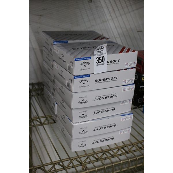 12-Callaway Super Soft Golf Balls - Dozen - 12 X $