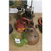 Image 1 : Vintage Torches, Gas Can, Copper Teapot, Vasoline Pitcher