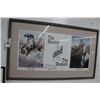 Image 3 : Dali Framed Poster w/Autographed Western Art, Portrait