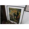 Image 4 : Dali Framed Poster w/Autographed Western Art, Portrait
