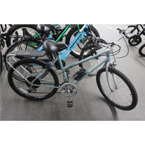 Grey Mountain Bike w/Luggage Rack