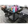 Image 2 : Rubbermaid Black Storage Cart
