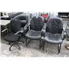 Image 1 : Black Office Chairs - 4