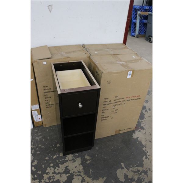 4-Homewood Vanity Base Cabinets - 4 X $