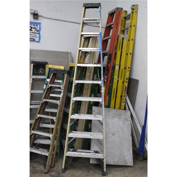 Yellow FG  10' Stepladder
