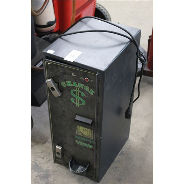 Change Maker Machines Turns $1  Into Change