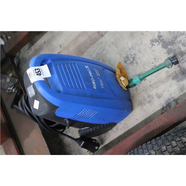 Euro Pro 1500  PSI  Electric Pressure Washer