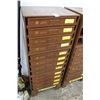 Image 1 : Lawson 12 Drawer Hardware Cabinet w/Asst. Hardware, Fittings