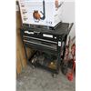 Image 1 : Rolling Tool Cart w/Some Tools/Supplies
