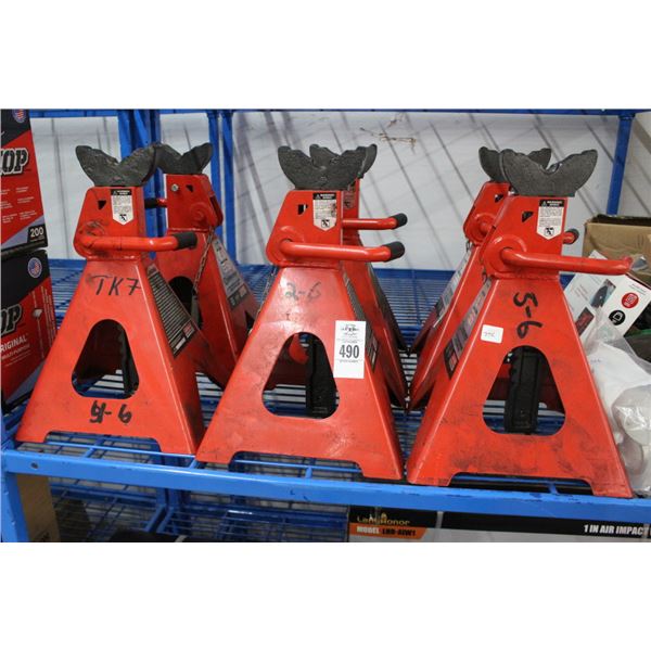 6 Ton Cap Jack Stands