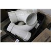 Image 2 : Pallet of PVC Fittings w/Totes
