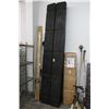 Image 1 : Black Plastic  1'  X  10'  Transport Cases - Pair