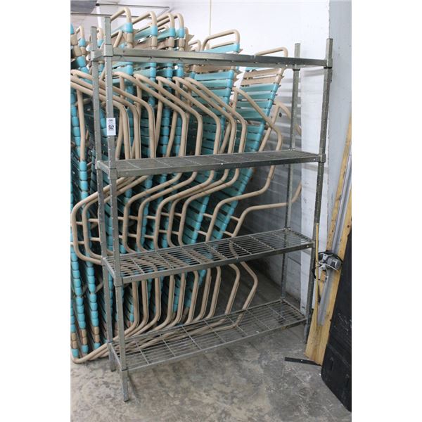 Wire 4 Shelf Storage Rack