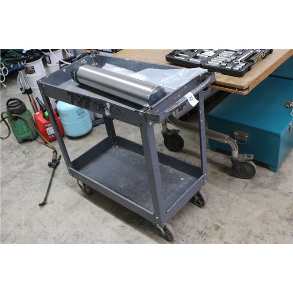 Metal Storage Cart w/Cup Lowerator