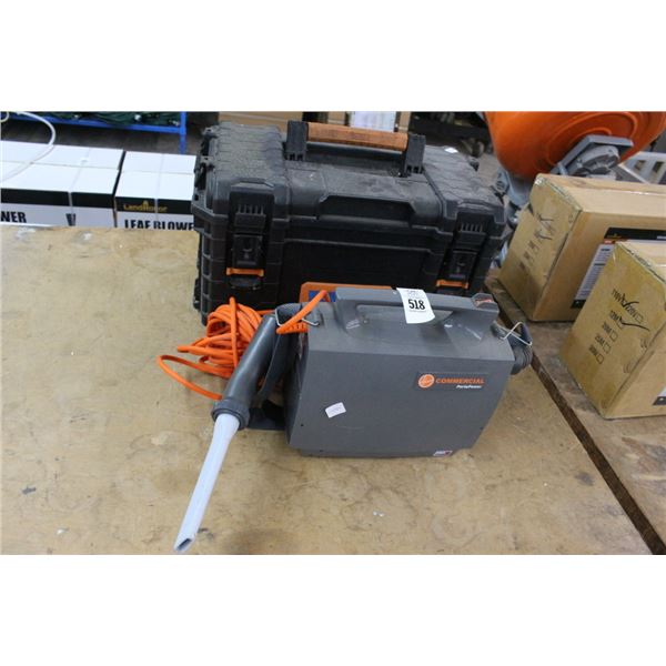 Hoover Commercial Porta Power Unit, Ridgid Tuff Toolbox