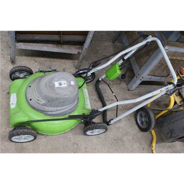 Green Works Electric Lawnmower