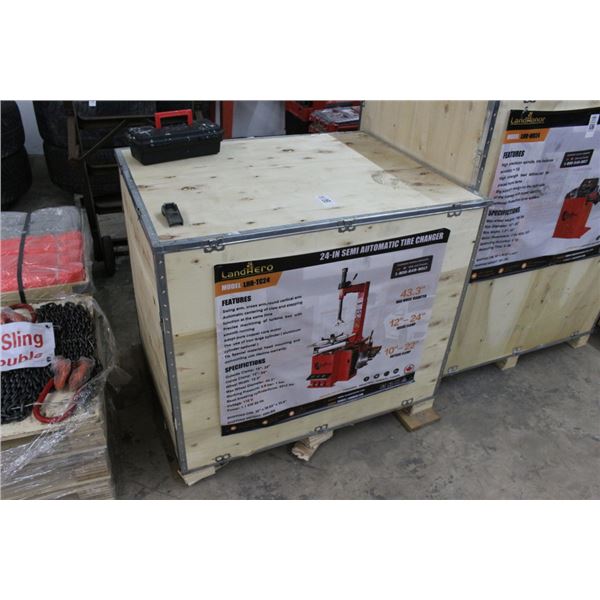 Landhonnor 24"  Semi Automatic Tire Changer - LHRTC24