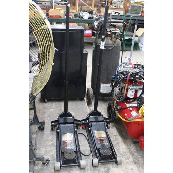 2-Black Line  3.5 Ton Auto Floor Jacks - 2 X $
