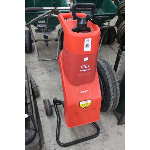 Sunjoe Electric Small Branch Chipper - CJ602ER