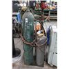 Image 1 : Oxygen Acetylene Torch Tank w/Dolly - Ownership Unknown
