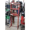 Image 1 : 12 Ton H Frame Press w/2 Grease Guns - No Bottle