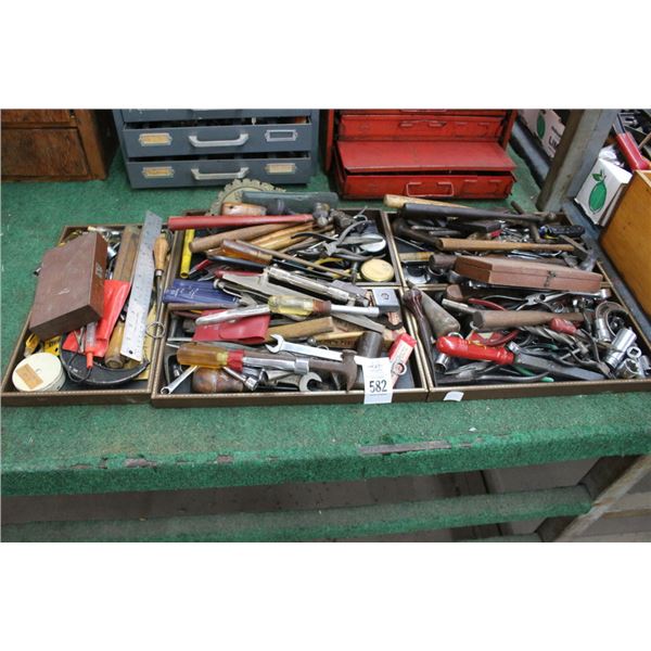 Flats 5 w/Asst. Hand Tools