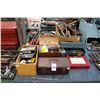 Image 1 : Large Lot Asst. Hand Tools, Shoe Forms, Some Vintage Tools, O Ring Kit