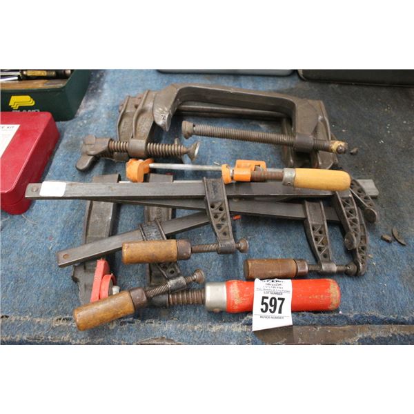 Wood Clamps, C Clamps