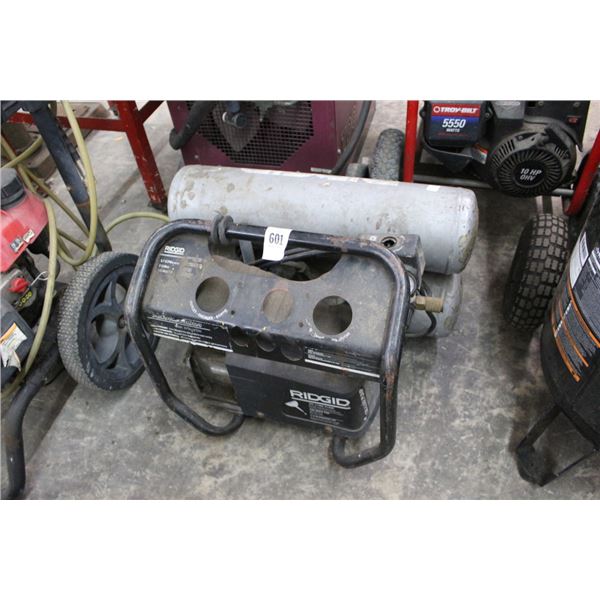 Ridgid 3.7SCFM Twin Cylinder Portable Air Compressor