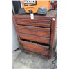 Image 1 : Red Rolling 7 Drawer Shop Tool Cabinet, John Deere/Asst. Hardware