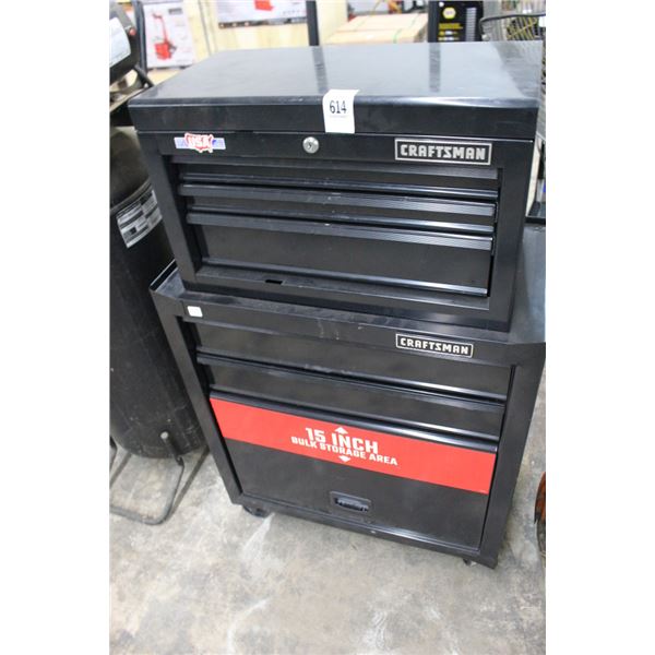 Craftsman Rolling 7 Compartment Toolbox