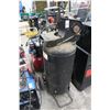 Image 1 : Portable Air Compressor Tank w/Motor - Missing Compressor Head