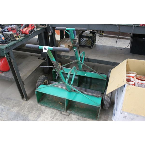 2-Large Push Spreaders - 2 X $