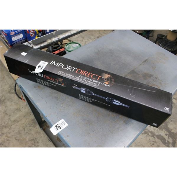 Import Direct Constant Drive Axle - BM8127