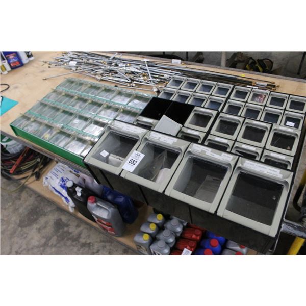 Hardware Bin Cabinets w/Some Hardware