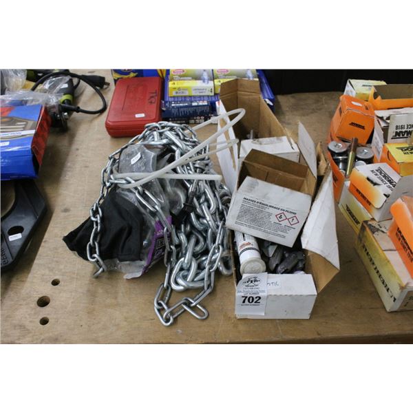 Wheel Balancing Lead Weights, Chain