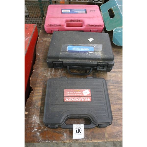 Break/Caliper Tool Kit, Cooling System, Pressure Tester, Transmission Gauge Set