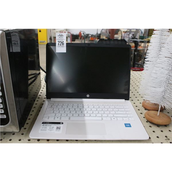 HP Laptop Computer Intel 14DQ3000DX - No Adapter  Hard Drive Unknown