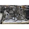 Image 1 : 3-CE Electric Drum Fans - 3 X $