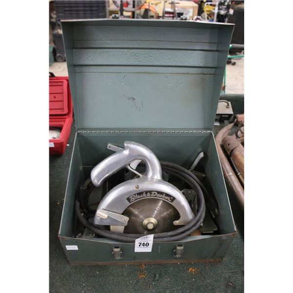 B & D Vintage Electric Circular Saw