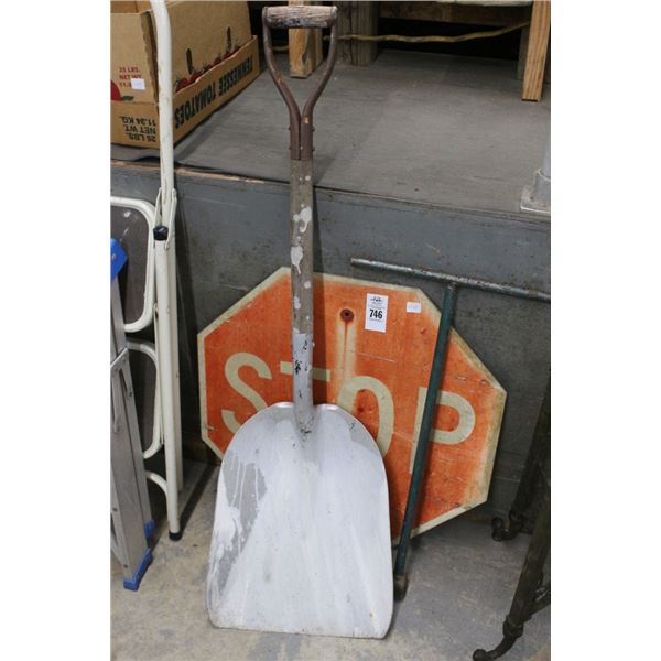 Stop Sign, Shovel, Valve Turner